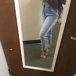 Split jeans